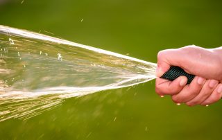 watering lawn sod irrigation